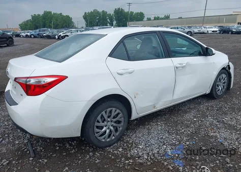 2014 Toyota Corolla Le из США, поврежденный, VIN 2T1BURHE5EC167601